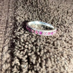 pink jewel ring